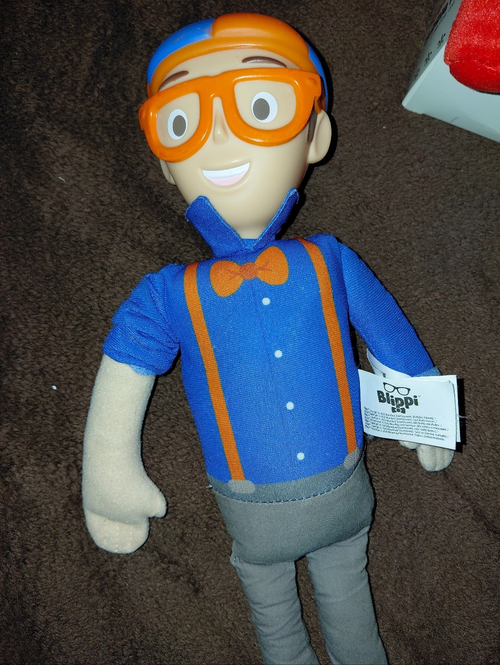 Talking BlippiBlue & Orange Plush Doll - Kids Toy